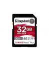 kingston Karta pamięci SD 32GB Canvas React Plus 300/260 UHS-II U3 - nr 4
