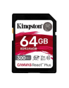 kingston Karta pamięci SD 64GB Canvas React Plus 300/260 UHS-II U3 - nr 15