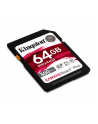 kingston Karta pamięci SD 64GB Canvas React Plus 300/260 UHS-II U3 - nr 21