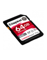 kingston Karta pamięci SD 64GB Canvas React Plus 300/260 UHS-II U3 - nr 30