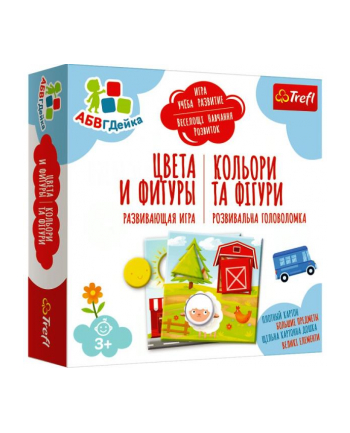 Kolory i kształty wersja ukraińska UA gra 02159 Trefl