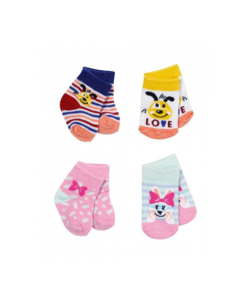 zapf creation BABY born® Skarpetki Socks 2x dla lalki 43cm 831755 ZAPF