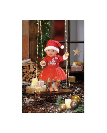 zapf creation BABY born® Zestaw ubranek świątecznych X-MAS Dress dla lalki 43cm 830284 ZAPF