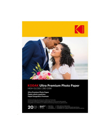 Kodak Ultra Premium Photo RC Gloss (280g/m2) 13x18cm 20 listů