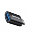 Adapter Baseus Ingenuity OTG USB Type-C do USB-A 3.1, 10 Gbps - czarny (ZJJQ000001) - nr 1