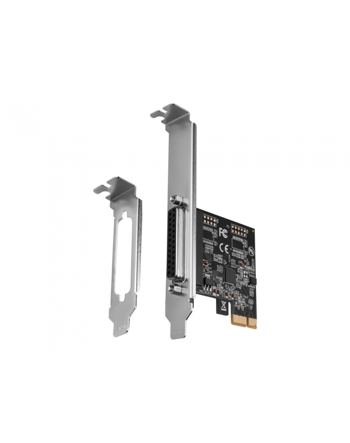 Axagon PCEA-P1N, kontroler PCIe - 1x port równoległy (LPT), w zestawie LP (AXN) główny