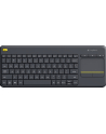 Logitech K400 Plus Klawiatura Rf Wireless Azerty Belgijski Czarny (920007131) - nr 22