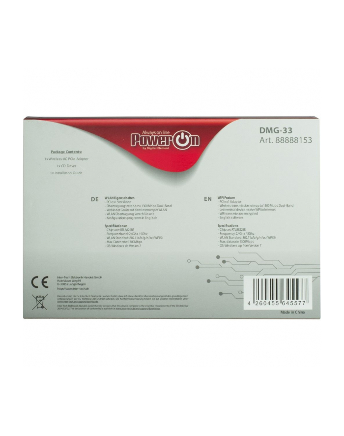 Inter-Tech DMG-33 (88888153) główny