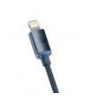 Kabel USB Typ-C - Lightning BASEUS Crystal Shine 2 m Czarny - nr 1
