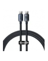 Baseus Kabel Usb Typc Crystal Shine 1.2m Czarny - nr 18