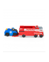 PAW PATROL Psi Patrol: Zestaw Drużynowy Wóż Strażacki + Pojazd Chase'a 6063231 Spin Master - nr 3