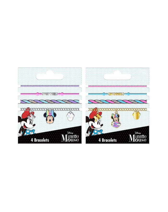 Zestaw 4 bransoletek Minnie Mouse WD21596 Kids Euroswan główny