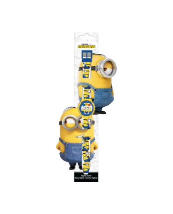 Zegarek cyfrowy KE02 ECO (bez plastikowego opakowania) Minionki MS10047 Kids Euroswan