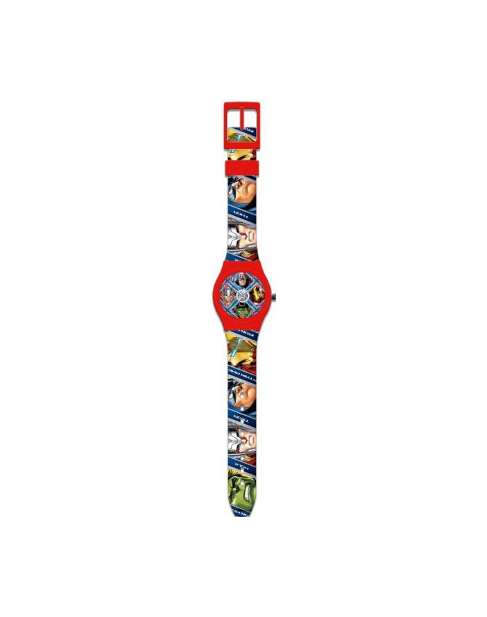 Zegarek analogowy w metalowym opakowaniu Avengers MV16051 Kids Euroswan główny