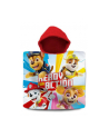 Ręcznik Poncho z kapturem 120x60cm Psi Patrol PAW PATROL PW16655 Kids Euroswan - nr 1