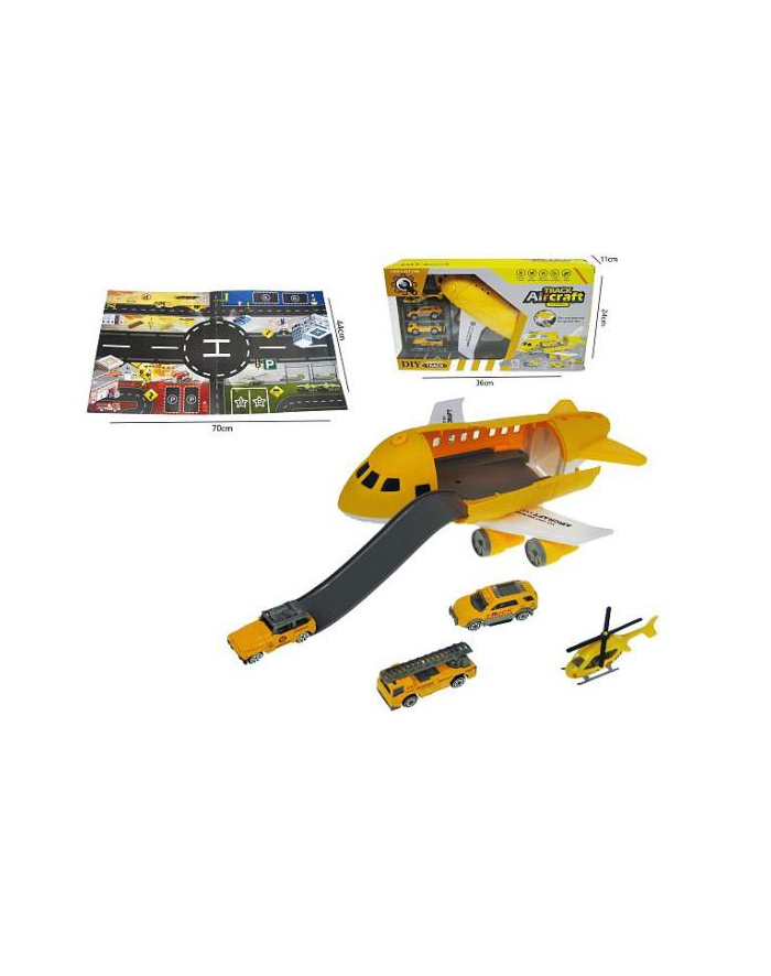hipo Samolot 29cm z pojazdami Y2102A główny