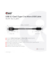 Club 3D Club3D Kabel USB 3.2 Gen1 Type C na Micro USB Cable (M/M), Bidirectional, 1m (CL3) - nr 1