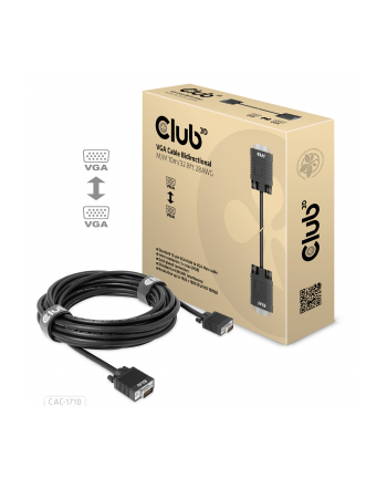 Club 3D Club3D kabel VGA, M/M, 28AWG, 10m (CL3)