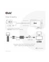 Club 3D Club3D kabel VGA a USB-A na HDMI, M/F, 0.6m (CL3) - nr 12