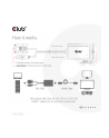 Club 3D Club3D kabel VGA a USB-A na HDMI, M/F, 0.6m (CL3) - nr 20