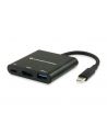 CONCEPTRONIC CONCEPTRONIC CONCEPTRONIC ADAPTER USB USB-C - HDMI + USB-C + USB CZARNY (DONN01B)  (DONN01B) - nr 11