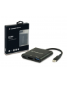 CONCEPTRONIC CONCEPTRONIC CONCEPTRONIC ADAPTER USB USB-C - HDMI + USB-C + USB CZARNY (DONN01B)  (DONN01B) - nr 1