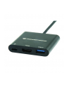 CONCEPTRONIC CONCEPTRONIC CONCEPTRONIC ADAPTER USB USB-C - HDMI + USB-C + USB CZARNY (DONN01B)  (DONN01B) - nr 20