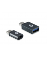 CONCEPTRONIC CONCEPTRONIC CONCEPTRONIC ADAPTER USB USB-C - USB SZARY (DONN04G)  (DONN04G) - nr 11