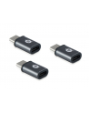 CONCEPTRONIC CONCEPTRONIC CONCEPTRONIC ADAPTER USB USB-C - MICROUSB SZARY (DONN05G)  (DONN05G) - nr 11