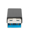Digitus Adapter USB 3.0 Highspeed USB C/USB A M/Ż Czarny (AK300524000S) - nr 19
