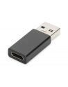 Digitus Adapter USB 3.0 Highspeed USB C/USB A M/Ż Czarny (AK300524000S) - nr 22