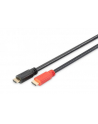 DIGITUS DIGITUS KABEL HDMI CONNECT. CABLE HIGH SPEED ETHERNET +SIGNAL AMPLIFIER (DB330118100S)  (DB330118100S) - nr 16
