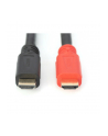 DIGITUS DIGITUS KABEL HDMI CONNECT. CABLE HIGH SPEED ETHERNET +SIGNAL AMPLIFIER (DB330118100S)  (DB330118100S) - nr 28