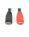 DIGITUS DIGITUS KABEL HDMI CONNECT. CABLE HIGH SPEED ETHERNET +SIGNAL AMPLIFIER (DB330118100S)  (DB330118100S) - nr 3