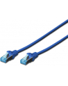 Kabel sieciowy SF/UTP kat. 5,niebieski, 3 m, opak. zast. - nr 4