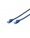 Kabel sieciowy SF/UTP kat. 5,niebieski, 3 m, opak. zast. - nr 5