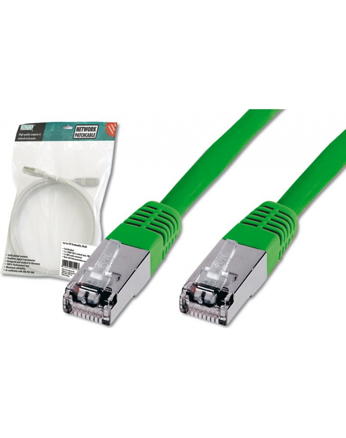 Digitus Patch Cable, SFTP, CAT5E, 3M, green (DK-1531-030/G) główny