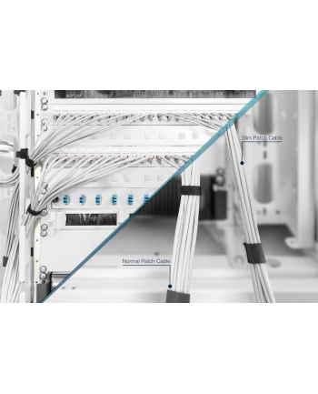 ASSMANN SLIM - PATCH CABLE - 1 M - GREY  (DK1617010S)
