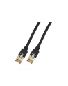 DRAKA Kabel sieciowy CAT 5e F/UTP AWG 26/7 RJ45 10 m Czarny (49759013714) - nr 1