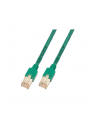 DRAKA Kabel sieciowy CAT 5e F/UTP AWG 26/7 RJ45 3 m zielony (49759013882) - nr 2
