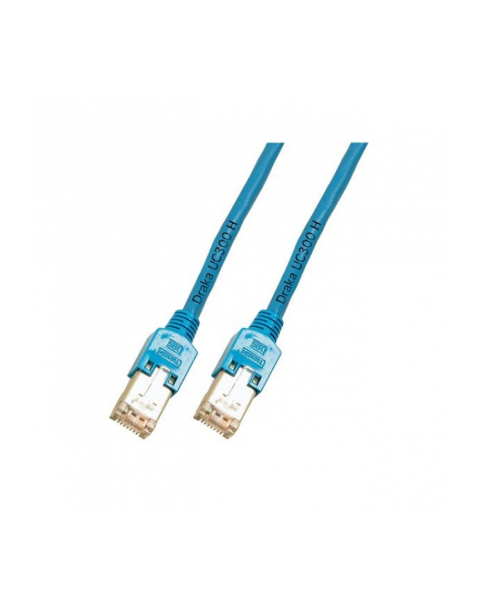 DRAKA Kabel sieciowy CAT 5e F/UTP AWG 26/7 RJ45 0.50 m Niebieski (49759013929) główny