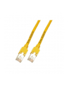 DRAKA Kabel sieciowy CAT 5e F/UTP AWG 26/7 RJ45 0.50 m Żółty (49759014032) - nr 1