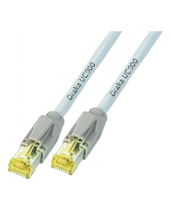 DRAKA Kabel sieciowy CAT 6A S/FTP AWG 27/7 RJ45 20 m Szary (49759016272)