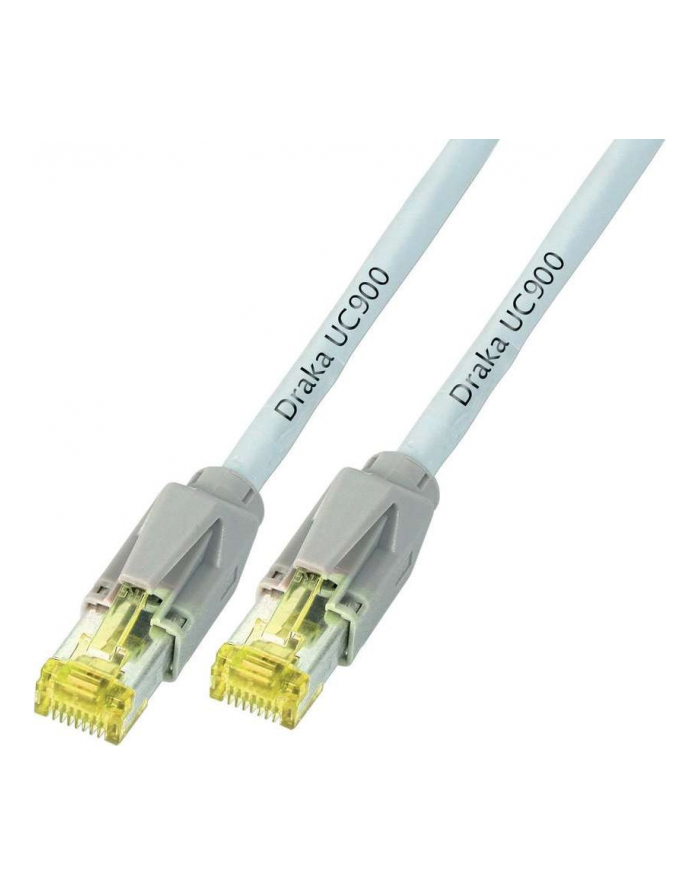DRAKA Kabel sieciowy CAT 6A S/FTP AWG 27/7 RJ45 20 m Szary (49759016272) główny