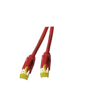 DRAKA Kabel sieciowy CAT 6A S/FTP AWG 27/7 RJ45 0.50 m Czerwony (49759016456)