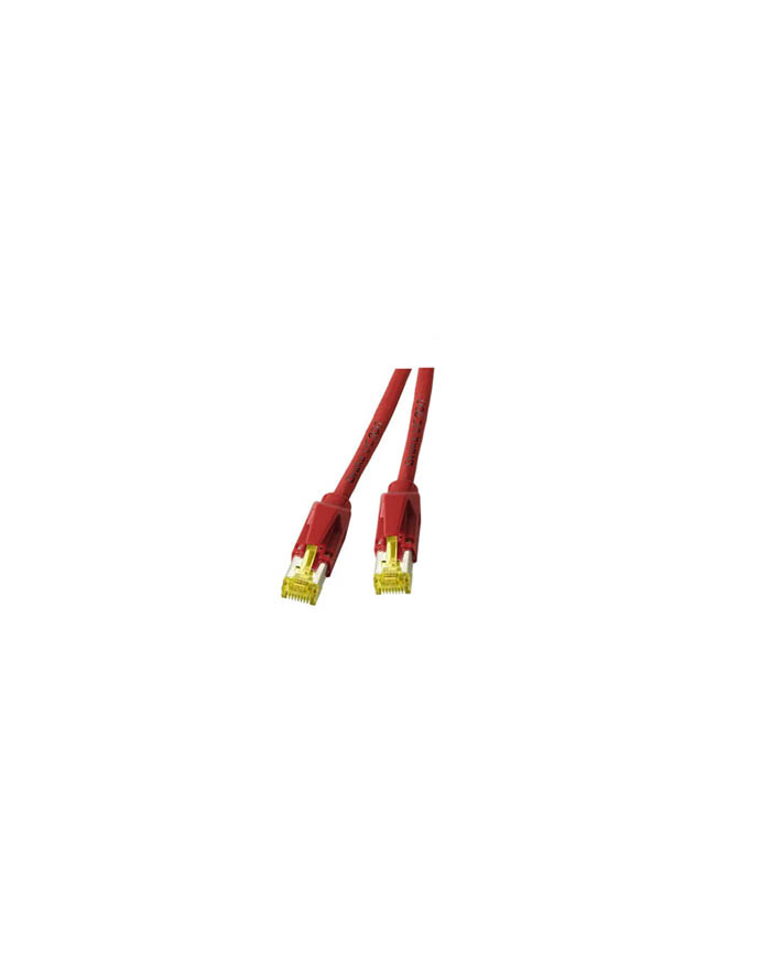 DRAKA Kabel sieciowy CAT 6A S/FTP AWG 27/7 RJ45 0.50 m Czerwony (49759016456) główny