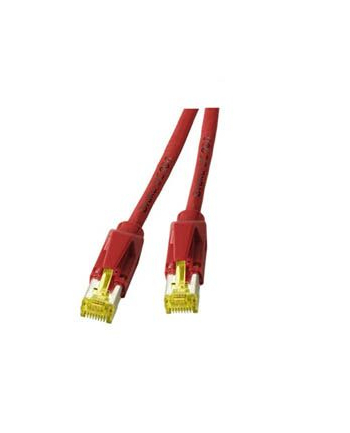 DRAKA Kabel sieciowy CAT 6A S/FTP AWG 27/7 RJ45 10 m Czerwony (49759016487)