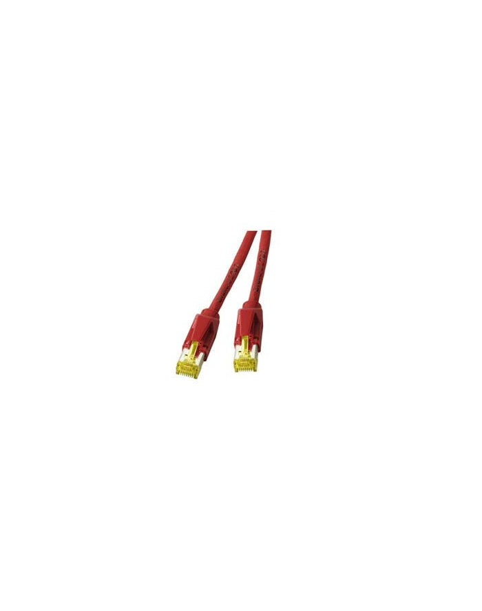 DRAKA Kabel sieciowy CAT 6A S/FTP AWG 27/7 RJ45 10 m Czerwony (49759016487) główny