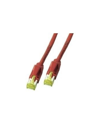 DRAKA Kabel sieciowy CAT 6A S/FTP AWG 27/7 RJ45 10 m Czerwony (49759016487)