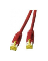 DRAKA Kabel sieciowy CAT 6A S/FTP AWG 27/7 RJ45 10 m Czerwony (49759016487) - nr 3